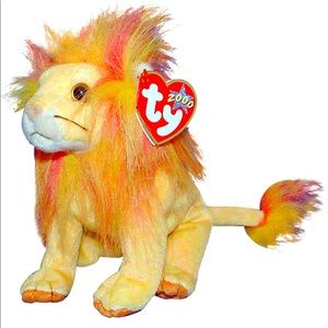 NWT Bushy the Lion TY Beanie Baby